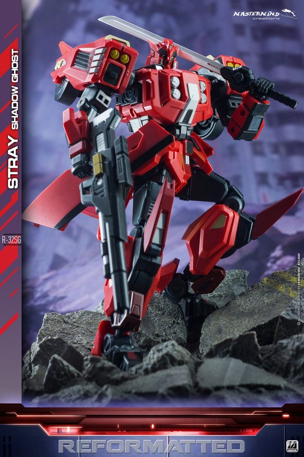 R 32SG Stray Shadow Ghost Deadpool Transformer Homage From Mastermind Creations  (26 of 28)